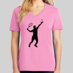 Ladies Core Cotton V Neck Tee Thumbnail
