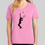 Ladies Core Cotton V Neck Tee Thumbnail