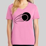 Ladies Core Cotton V Neck Tee Thumbnail