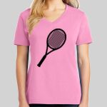 Ladies Core Cotton V Neck Tee Thumbnail