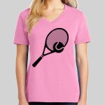 Ladies Core Cotton V Neck Tee Thumbnail