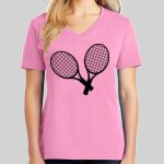 Ladies Core Cotton V Neck Tee Thumbnail