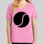 Ladies Core Cotton V Neck Tee Thumbnail