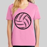Ladies Core Cotton V Neck Tee Thumbnail