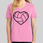 Ladies Core Cotton V Neck Tee Thumbnail