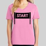 Ladies Core Cotton V Neck Tee Thumbnail