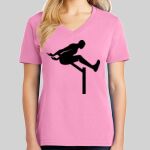 Ladies Core Cotton V Neck Tee Thumbnail