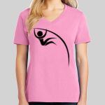 Ladies Core Cotton V Neck Tee Thumbnail