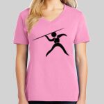 Ladies Core Cotton V Neck Tee Thumbnail