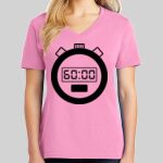 Ladies Core Cotton V Neck Tee Thumbnail