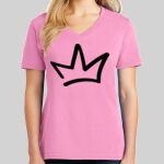 Ladies Core Cotton V Neck Tee Thumbnail