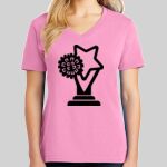 Ladies Core Cotton V Neck Tee Thumbnail