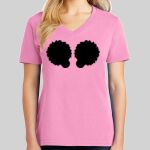 Ladies Core Cotton V Neck Tee Thumbnail