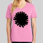 Ladies Core Cotton V Neck Tee Thumbnail