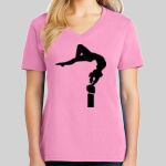 Ladies Core Cotton V Neck Tee Thumbnail
