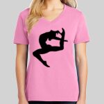 Ladies Core Cotton V Neck Tee Thumbnail
