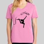 Ladies Core Cotton V Neck Tee Thumbnail