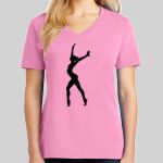 Ladies Core Cotton V Neck Tee Thumbnail