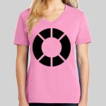 Ladies Core Cotton V Neck Tee Thumbnail