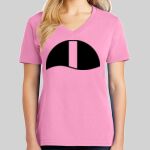 Ladies Core Cotton V Neck Tee Thumbnail