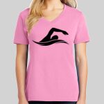 Ladies Core Cotton V Neck Tee Thumbnail