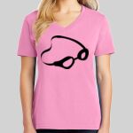 Ladies Core Cotton V Neck Tee Thumbnail