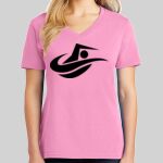 Ladies Core Cotton V Neck Tee Thumbnail