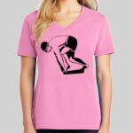 Ladies Core Cotton V Neck Tee Thumbnail