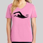 Ladies Core Cotton V Neck Tee Thumbnail