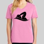 Ladies Core Cotton V Neck Tee Thumbnail