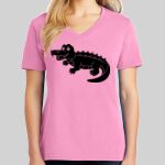 Ladies Core Cotton V Neck Tee Thumbnail