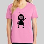 Ladies Core Cotton V Neck Tee Thumbnail