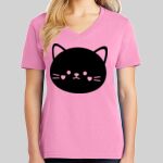 Ladies Core Cotton V Neck Tee Thumbnail