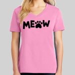 Ladies Core Cotton V Neck Tee Thumbnail