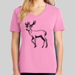 Ladies Core Cotton V Neck Tee Thumbnail