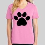 Ladies Core Cotton V Neck Tee Thumbnail