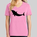 Ladies Core Cotton V Neck Tee Thumbnail