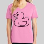 Ladies Core Cotton V Neck Tee Thumbnail