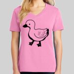 Ladies Core Cotton V Neck Tee Thumbnail