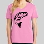Ladies Core Cotton V Neck Tee Thumbnail