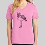 Ladies Core Cotton V Neck Tee Thumbnail