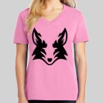 Ladies Core Cotton V Neck Tee Thumbnail