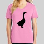 Ladies Core Cotton V Neck Tee Thumbnail