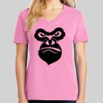 Ladies Core Cotton V Neck Tee Thumbnail