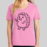 Ladies Core Cotton V Neck Tee Thumbnail