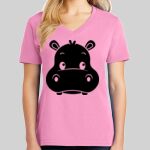 Ladies Core Cotton V Neck Tee Thumbnail