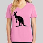 Ladies Core Cotton V Neck Tee Thumbnail