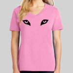 Ladies Core Cotton V Neck Tee Thumbnail