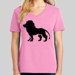 Ladies Core Cotton V Neck Tee Thumbnail