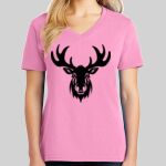 Ladies Core Cotton V Neck Tee Thumbnail